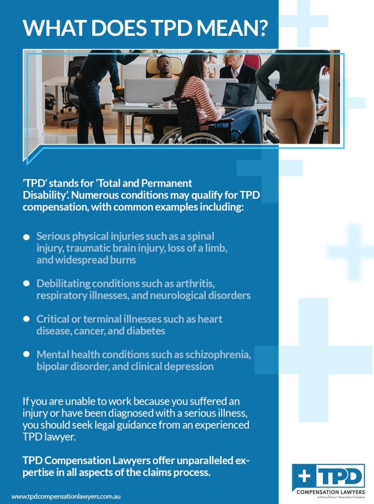 What does TPD mean? | TPD Compensation Lawyers
